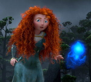 Production art from Pixar's Brave