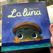 Pixar La Luna picture book cover