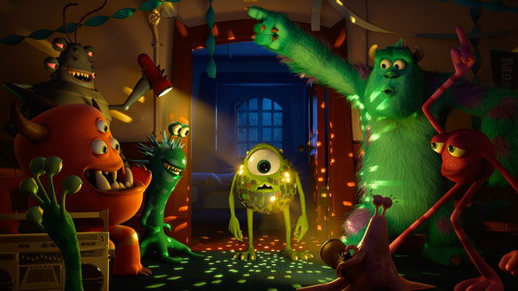 Monsters University Disco Party