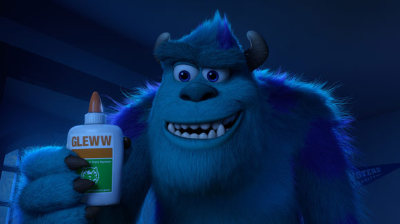 Monsters University Sulley and his Gleww