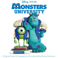 Pixar Monsters University Soundtrack Cover